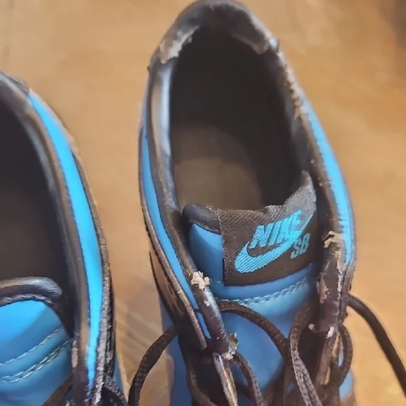 Nike Stiletto Heels – Blue & Black – Sneaker-Style High Heels – Statement Shoes - Picture 6 of 6